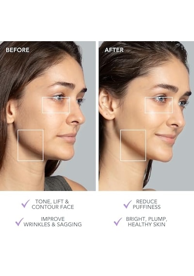 Foreo Bear 2 Advanced Lifting & Toning Microcurrent Facial Device - Anti Aging Face Sculpting Tool - Instant Face Lift - Firm & Contour - Non-ınvasive Skin Care Tools - Lavender