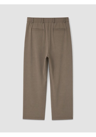Lcw Vision Bej Loose Fit Erkek Pileli Pantolon