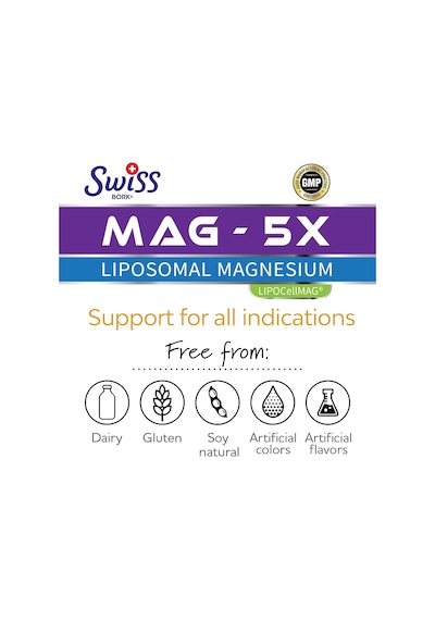 Mag - 5x Magnezyum 450 Mg 30 Vegan Kapsül