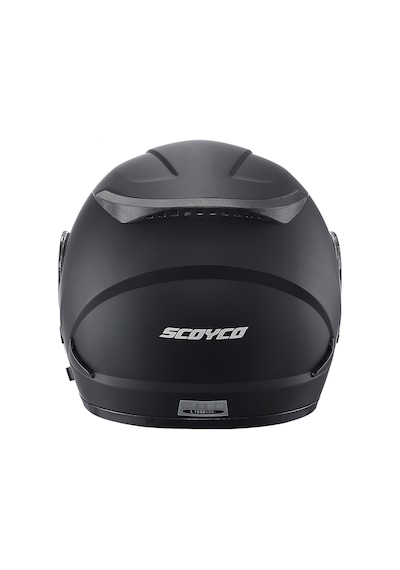 Motoanl Motosiklet Çene Açılır Kask Güneş Vizörlü Ce Motor Kaskı Mat Siyah