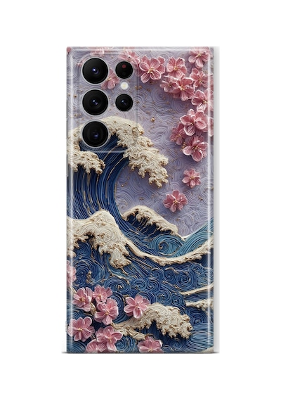 Samsung Galaxy S26 Ultra Uyumlu Baskılı Şeffaf Telefon Kılıfı Koleksiyon: Pastelbloom Soft Series 6