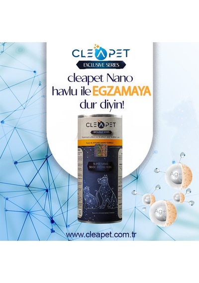Cleapet Exclusıve Seri 4'lü Nano Havlu