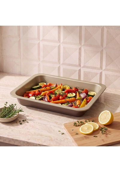 Guardini Actuel Dikdörtgen Fırın Tepsisi Bronz 24x32 Cm Renkli