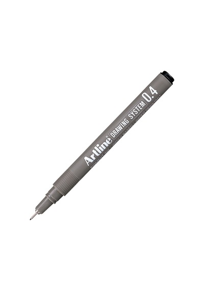 Artline Çizim  Kalemi 0.4 MM Siyah Ek234 12 Adet