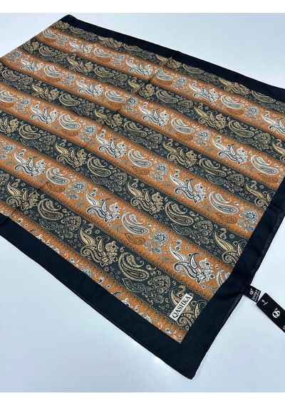 Qashka Soft Pamuklu Şal Etro Desen Lbd0510-41119 Çok Renkli