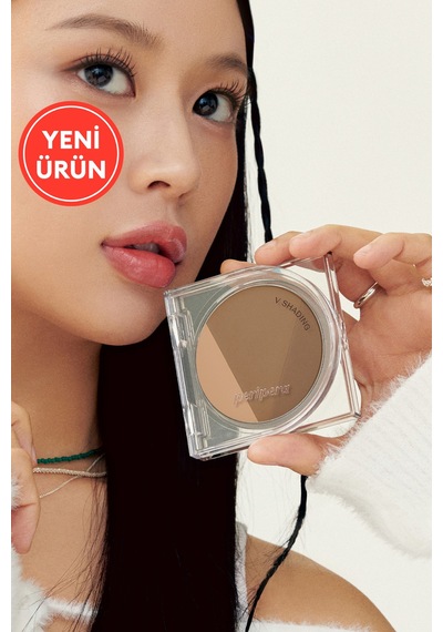 Peripera Doğal Görünüm Sunan 3 Lü Kontür Kiti Perıpera V Shading 002 Deep Brown