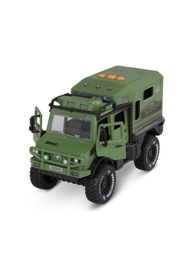 Vardem Kutulu Sürtmeli Işıklı Müzikli Off-road Lüks Araba - Haki