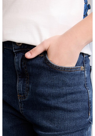 Defacto Straıght Fıt Düz Paça Jean Pantolon Erkek Çocuk F0455a826aunm35 Mavi-nm35