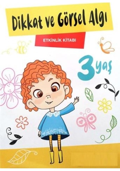 Dikkat Ve Görsel Algı Etkinlik Kitabı 3 Yaş - Keskin Color