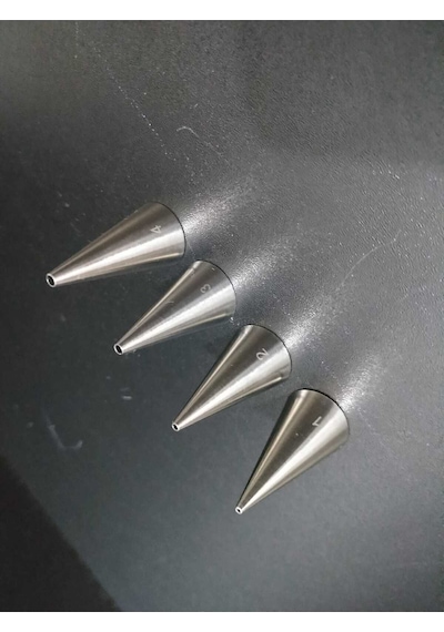 1 - 2 - 3 - 4 Numara Krema Sıkma Yazı Duy Uçları Paslanmaz Yazı Yazma Krema Sıkma Duy Uç Seti 3 Cm