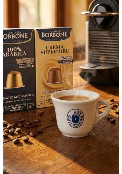 Caffe Borbone Arabica Ve Superiore 60'lı Kapsül Kahve - Nespresso Uyumlu, İkili Avantaj Paketi