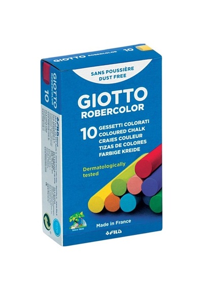 Giotto Robercolor Tebeşir Karışık Renkler 10'lu Paket