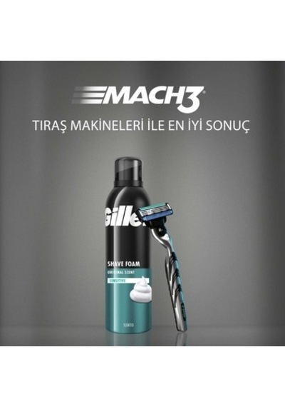 Tıraş Köpüğü - 300 Ml Pürüzsüz Tıraş İçin Hafif