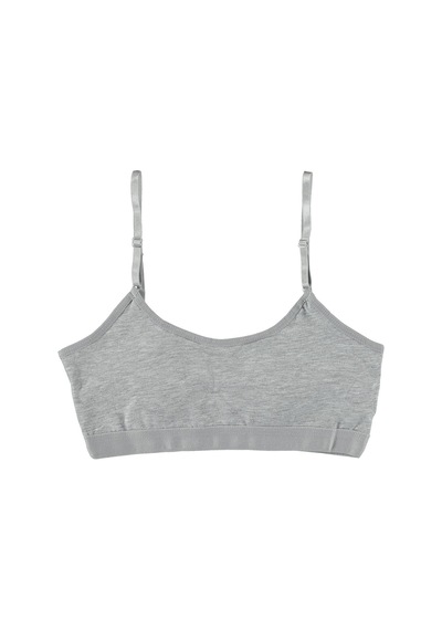 Civil Girls Kız Çocuk Büstiyer 8-12 Yaş Gri J83346000K21-1 Gri