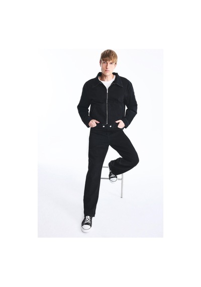 Defacto Baggy Fit Normal Bel Geniş Paça Jean Pantolon F2985ax26aunm40 Siyah-nm40