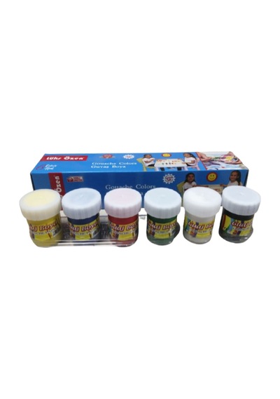 Lüks Özen 6 Lı Guaj Boya 6x20Ml Çok Renkli