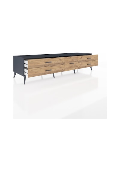 Kronos Tv Ünitesi 5 Çekmeceli 220x59x51 Antrasit-aytaşı/çam Aytası/atlas Çam - Antrasıt Kronos Tv Ünitesi 5 Çekmeceli 220x59x51 Antrasit-aytaşı/çam Aytası/atlas Çam - Antrasıt