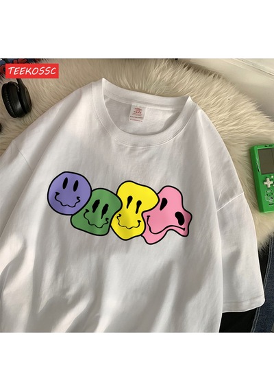 Noıssey Urban Pop Graphic Kadın Tişört Koleksiyonukod 5175 Beyaz