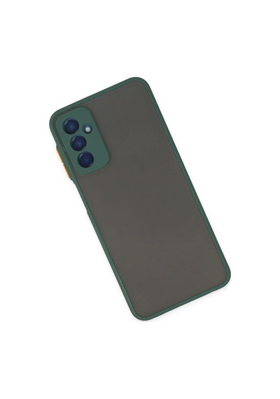 Samsung Uyumlu  Galaxy M13 Kılıf Montreal Silikon Kapak - Yeşil 0.2M-Çok Renkli
