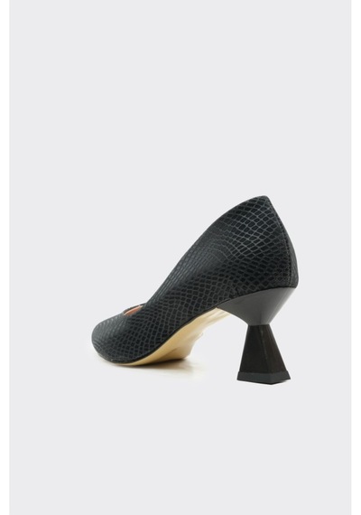 Derinet Kısa Topuk Saten Kadın Stiletto S.sim S.sim
