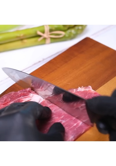 CHEF'S MARKA SİYAH SAPLI MUTFAK BIÇAĞI 27 CM