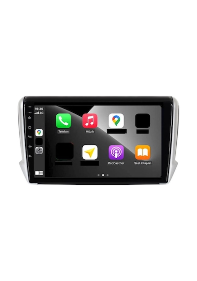 Peugeot 208-2008 Android Multimedya Sistemi 2-32 Myway 2013-2019 9"