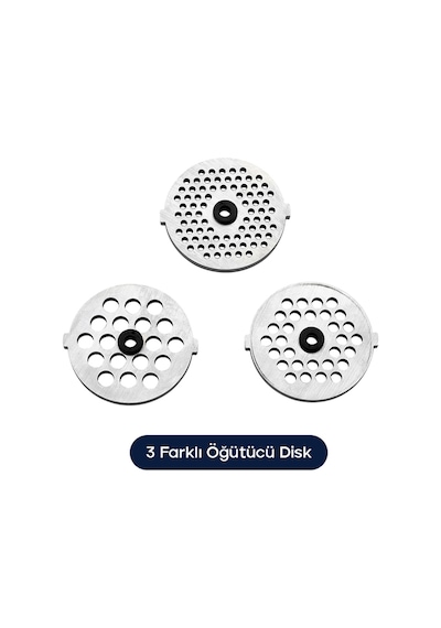 Schafer Prochef Master Multi Kıyma Aparatlı 1500 W Stand Mikser 5 L-antrasit