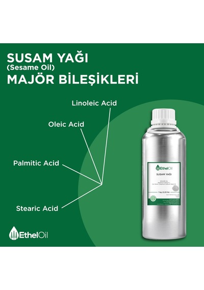 Etheloil Susam Sabit Yağı 1 KG