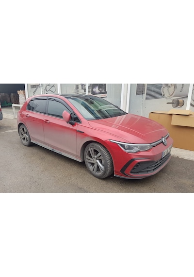 VW Golf 8 Mügen Cam Rüzgarlığı 2020 Sonrası 4 Lü SET