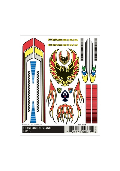 Lexroo Çam Auto Derby Dry Transfer Çıkartma 4 İnç X 12,7 Cm Yaprak Özel Tasarım 6 x 6 CM