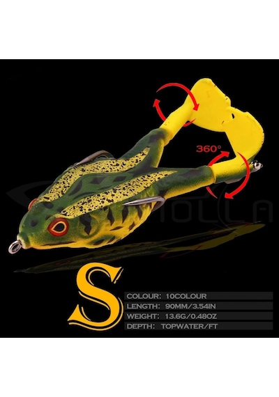Sahte Kurbağa, Balık Yemi Rapala, Lures Turna Sahte Yem Rapala,Ff