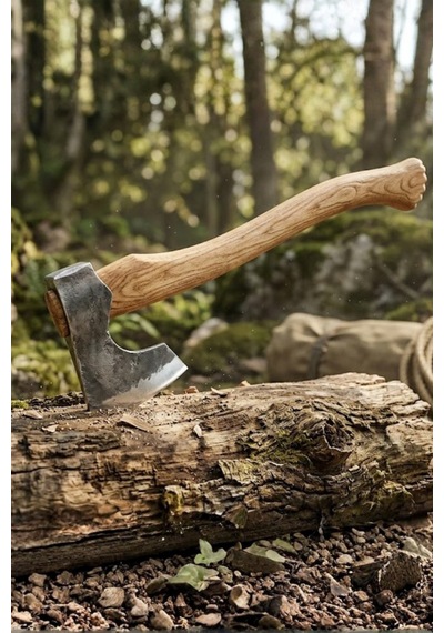 Handy 2270 Saplı Dövme Çelik Balta 0,4 Kg