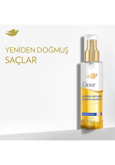 Dove Çift Fazlı Saç Serumu Amino Serum Yoğun Onarıcı 80 Ml
