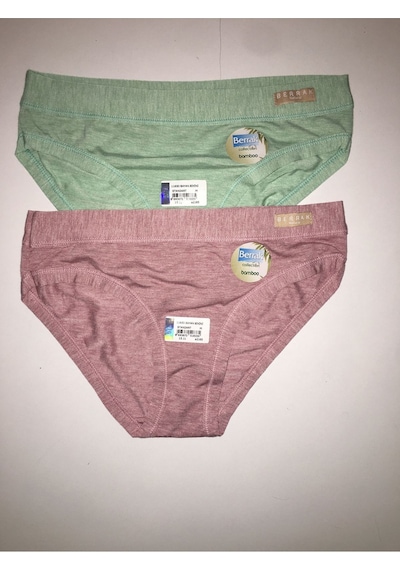 4 Adet Bambu Bikini Külot Karışık