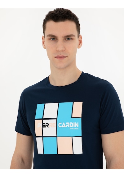Pierre Cardin Erkek Lacivert Tişört 50280970-vr033 Lacivert