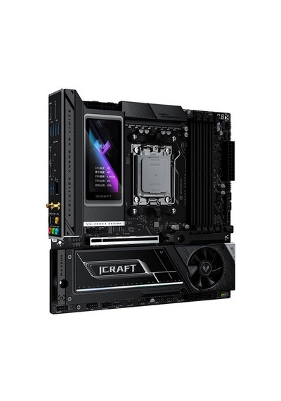 Maxsun Icraft X870m Am5 Ddr5 8400 Mhz M2.hdmı Wıfı7 Matx Amd Anakart