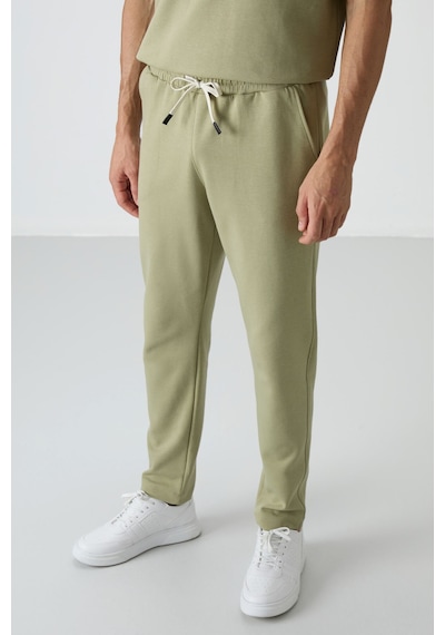 Tommy Life Açık Çağla Pamuklu Kalın Yumuşak Dokulu Oversize Fit Basic Erkek Eşofman Takım - 85251 Yeşil Tommy Life Açık Çağla Pamuklu Kalın Yumuşak Dokulu Oversize Fit Basic Erkek Eşofman Takım - 85251 Yeşil