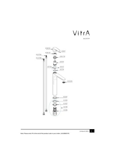 Tr Root Round A42707 Çanak Lavabo Bataryası Diğer