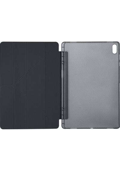 Galaxy Tab S11 Ultra Premium Tri-folding Kalem Bölmeli Standlı Koruyucu Tablet Kılıfı Klasik