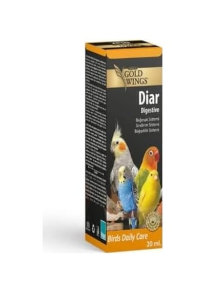 Gold Wings Premium-sindirim Sistemi Papağan Ve Kuş Vitamini