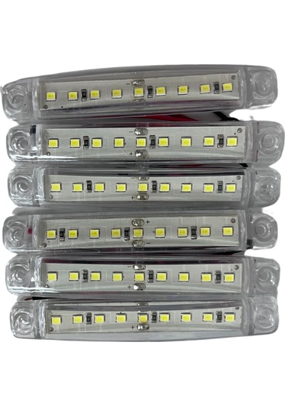 Parmak Led Beyaz 9 Ledli 6 Adet