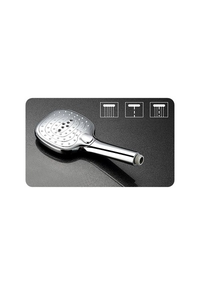 Yapıtaşı Yt261 Limon Banyo Duş Seti Butonlu 3fonksiyonlu Krom
