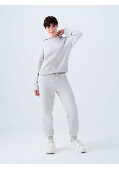LOFT Regular Fit Kadın Sweatshirt Lf2038736 Q1.v1 Gri Melanj