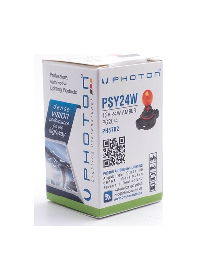 Photon Ampul Psy24w 12v Amber Minyatür Pht Ph5762
