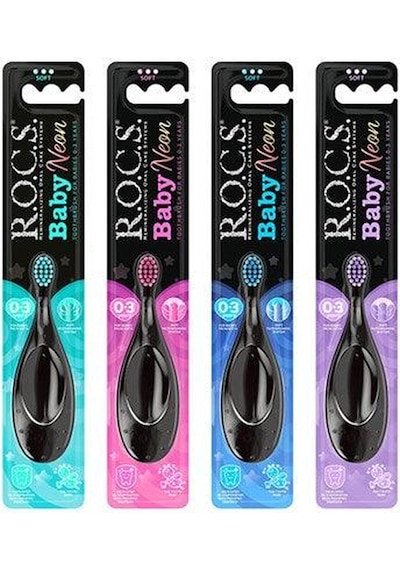 R.o.c.s.baby Neon Ekstra Soft Diş Fırçası 0-3 Yaş