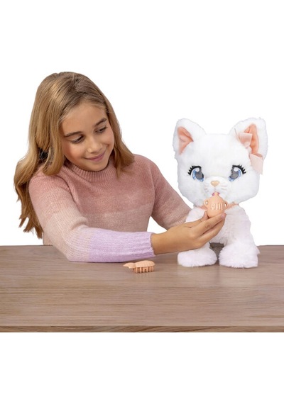 Bella İle Tanış, Oyun Zamanı Başlasın Sesli Ve İnteraktif Peluş Kedi Bella