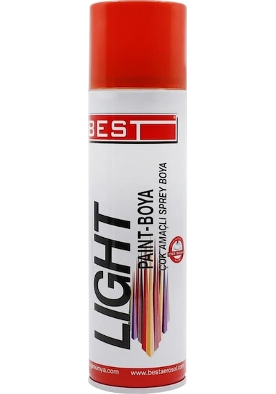 Light Sprey Boya 250 Ml Turuncu