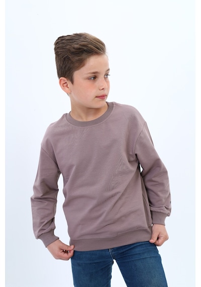 Toontoy Kids Toontoy Erkek Çocuk Pamuklu Bisiklet Yaka Baskılı Basic Sweatshirt 22996 Acı Kahverengi Toontoy Kids Toontoy Erkek Çocuk Pamuklu Bisiklet Yaka Baskılı Basic Sweatshirt 22996 Acı Kahverengi