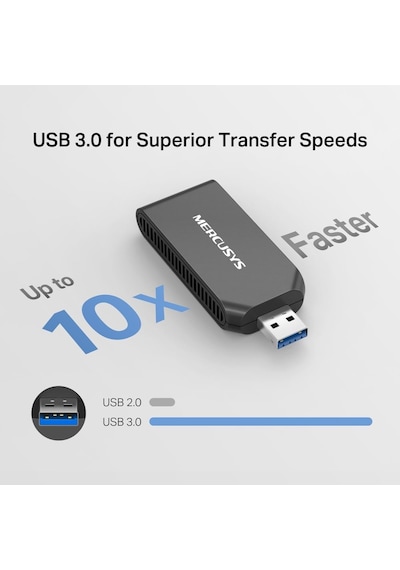 Lexroo Ma70xm Ax1800 Wi-fi 6 Kablosuz Usb Adaptör 1800 Mbps Ç