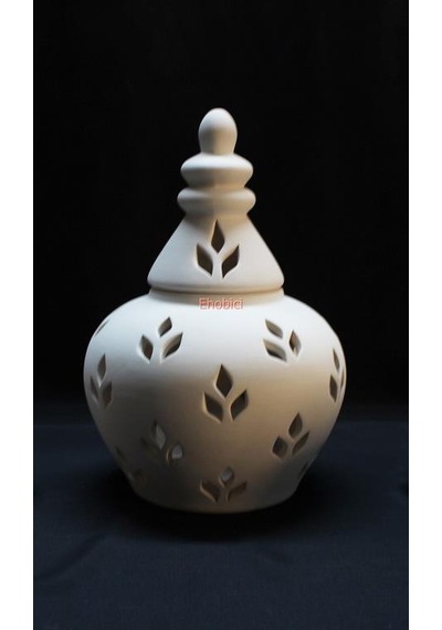 Seramik Sarmaşık Kavuk Küp 27 Cm O-13